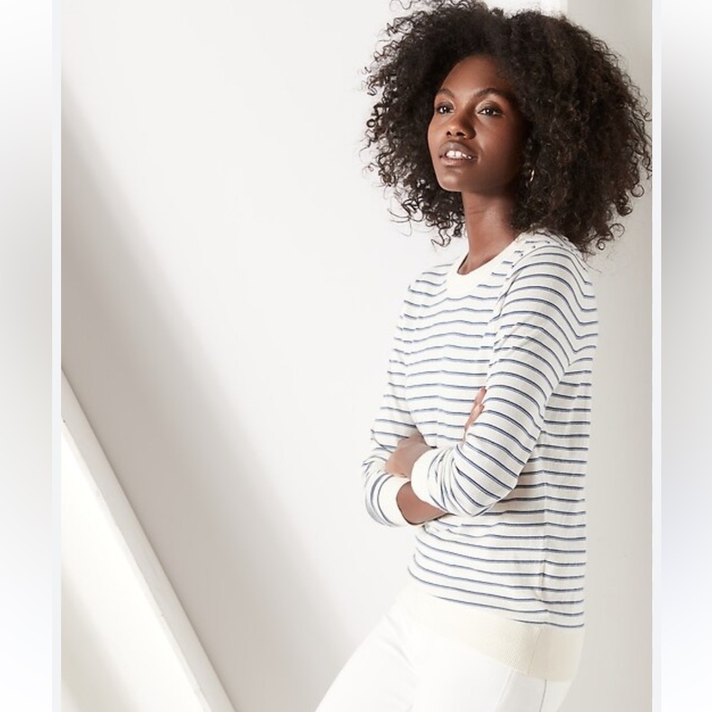 Banana Republic Striped Forever Sweater - Picture 3 of 7